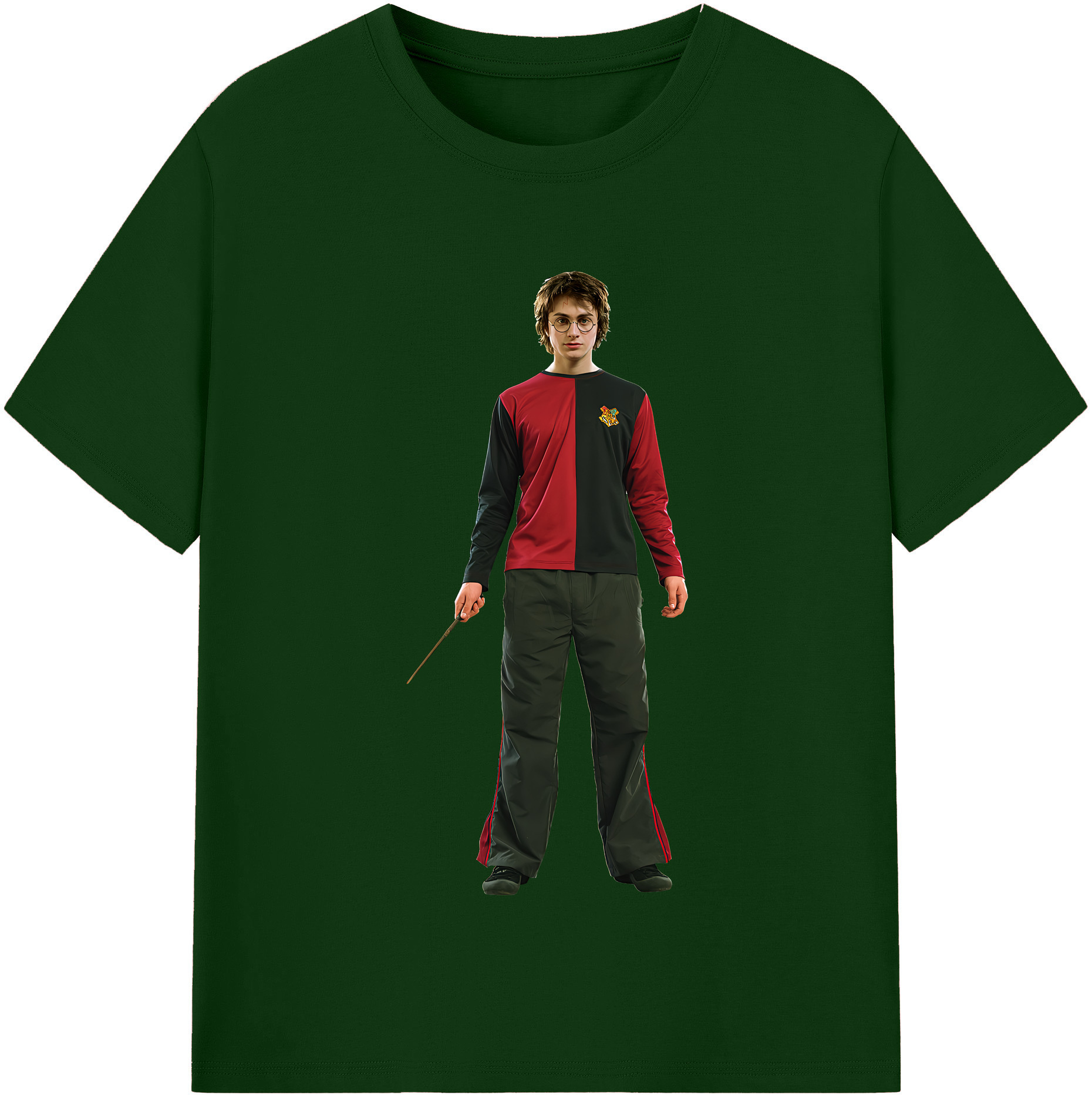 （画像用） Harry Potter ハリー・ポッターシリーズ 綿100％半袖Tシャツ（フロントプリント）
